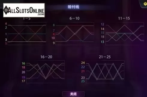 Lines . 3D slot from Dream Tech