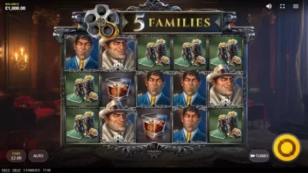 5 Families slot screenshot 1