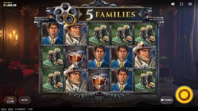 5 Families slot screenshot 1