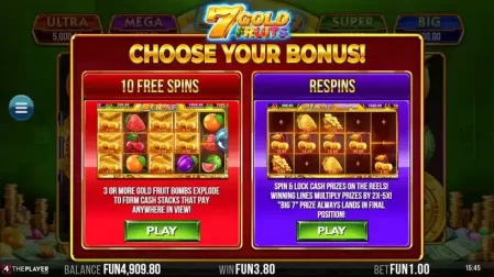 7 Gold Fruits slot screenshot 3