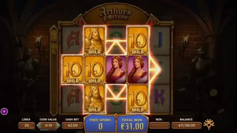 Arthur’s Fortune slot screenshot 5