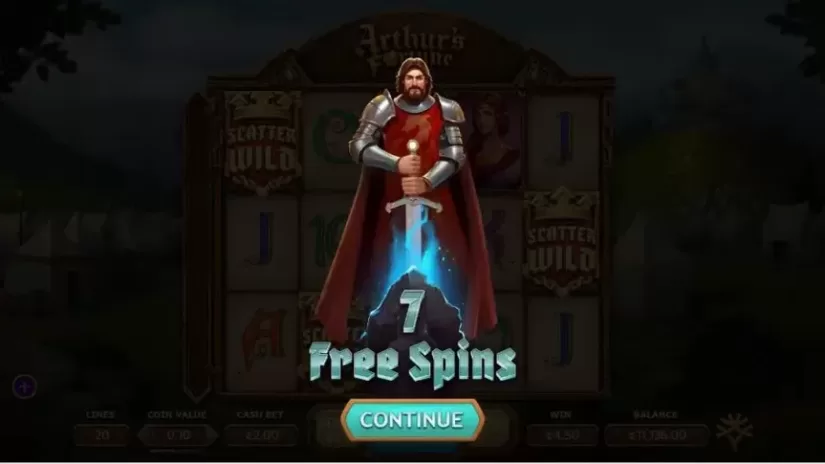 Arthur’s Fortune slot screenshot 4