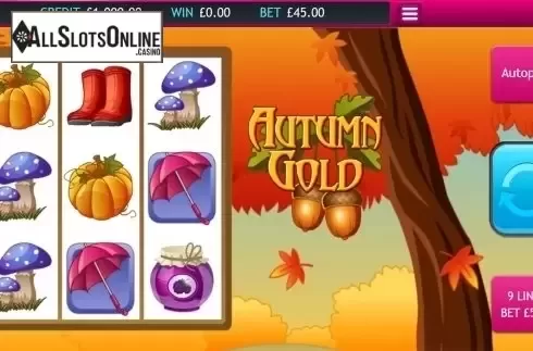 Reels screen. Autumn Gold from Eyecon
