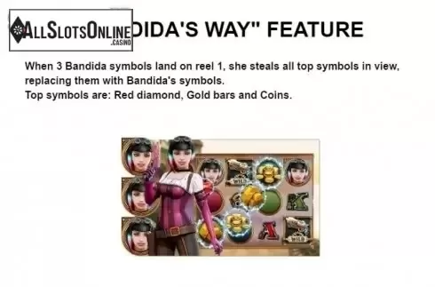 Feature 1. Bandida from Leander Games