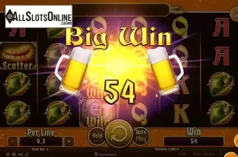 Big win screen