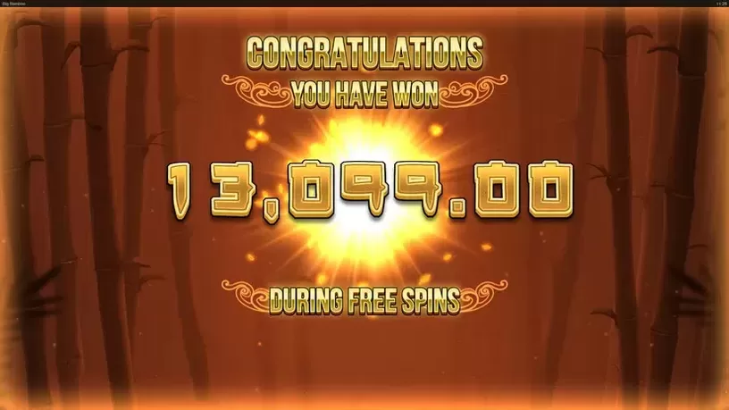 Big Bamboo slot screenshot 
