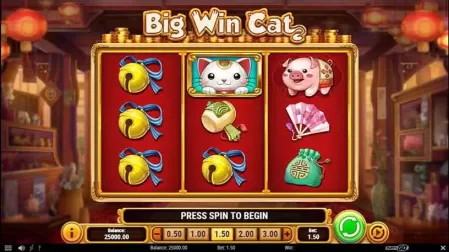 Big Win Cat slot screenshot 1
