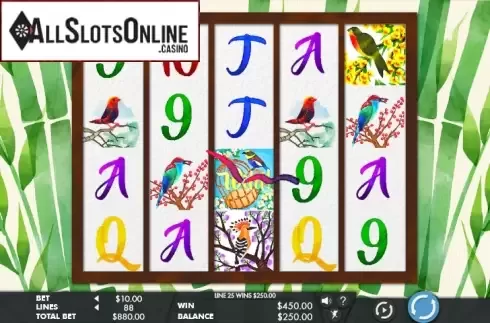 Screen 3. Birds Blooms from Genesis
