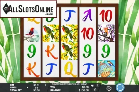 Screen 1. Birds Blooms from Genesis
