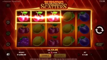 Burning Scatters slot screenshot 4