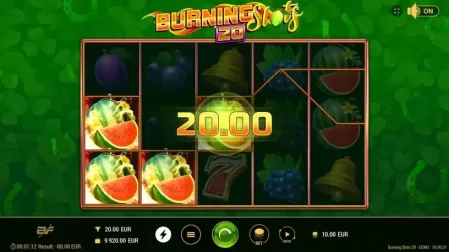 Burning Slots 20 slot screenshot 2