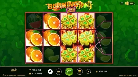 Burning Slots 20 slot screenshot 3