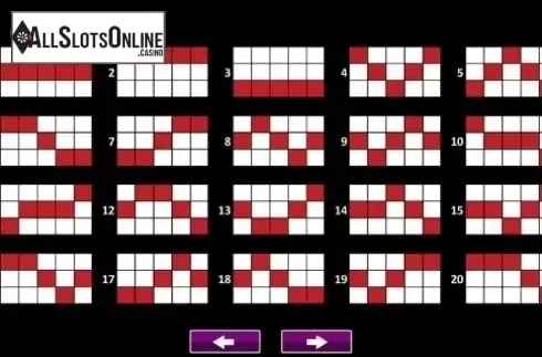Paytable 5. Cat Prince from High 5 Games