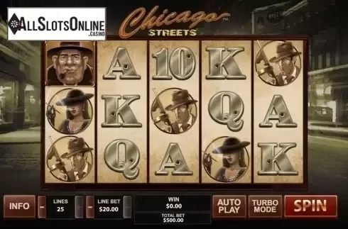 Screen5. Chicago Streets from Playtech