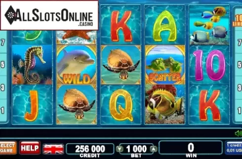 Screen 1. Coral Island from EGT