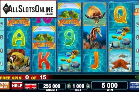 Screen 2. Coral Island from EGT