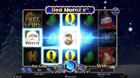 Ded Moroz 2 slot screenshot 3