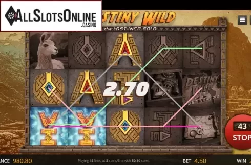 Win screen 1. Destiny Wild from Genii