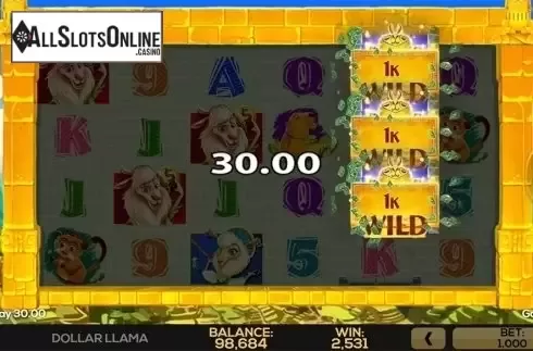 Game workflow 3. Dollar Llama from High 5 Games