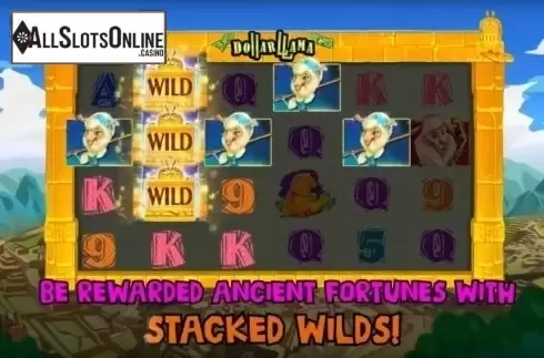 Game workflow 2. Dollar Llama from High 5 Games