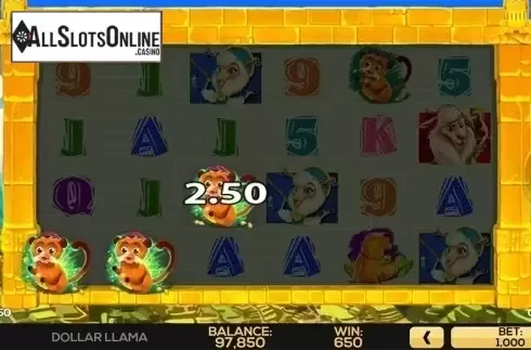 Game workflow 4. Dollar Llama from High 5 Games