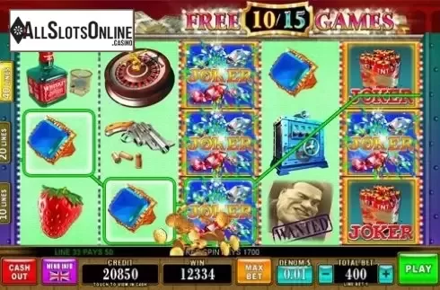 Reel Screen. Don Milionario from FUGA Gaming