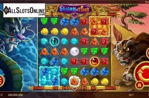 Reel Screen. Dragon And Tiger (Ganapati) from Ganapati