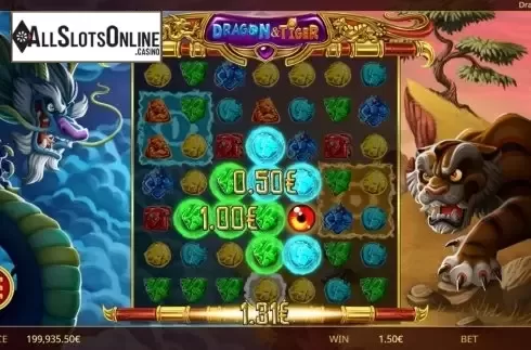 Win Screen 2. Dragon And Tiger (Ganapati) from Ganapati