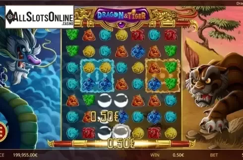 Win Screen. Dragon And Tiger (Ganapati) from Ganapati
