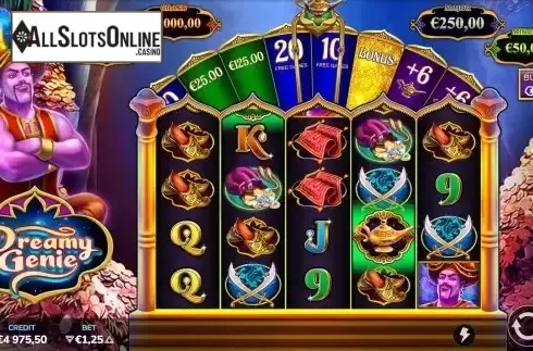 Prize Line Spin Screen