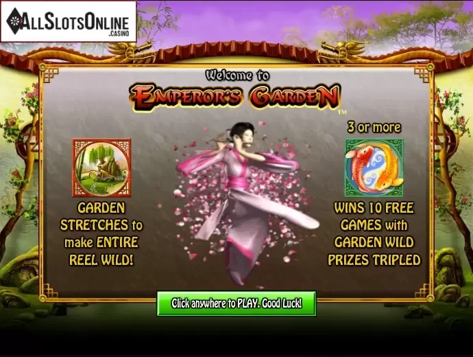 Game features. Emperor's Garden from NextGen