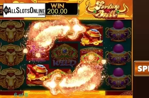 Game workflow 4. Fortune Bull from PlayStar