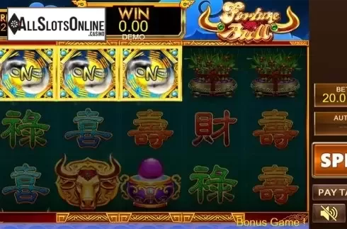Game workflow . Fortune Bull from PlayStar