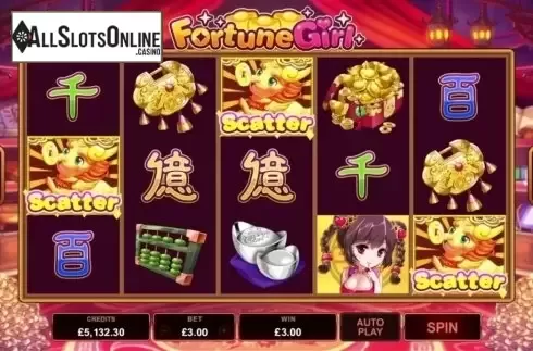 Screen 4. Fortune Girl (Microgaming) from Microgaming