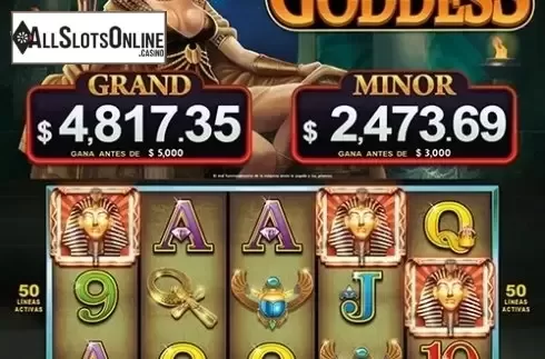 Reel Screen. Fortune Goddess from ZITRO