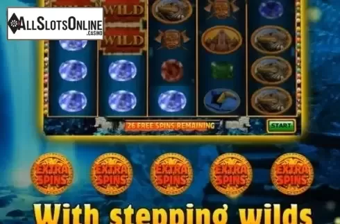 Win Screen 3. Goddess of The Amazon from Inspired Gaming