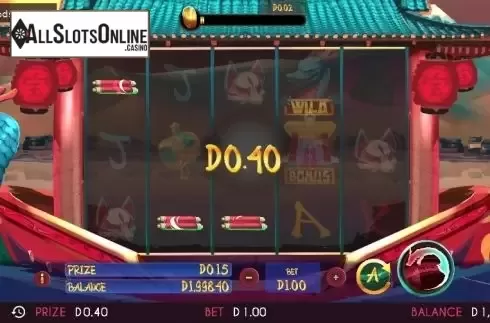 Win screen 2. Gods Odyssey from Triple Cherry