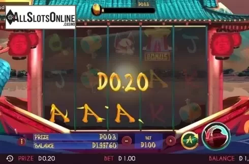 Win screen 3. Gods Odyssey from Triple Cherry