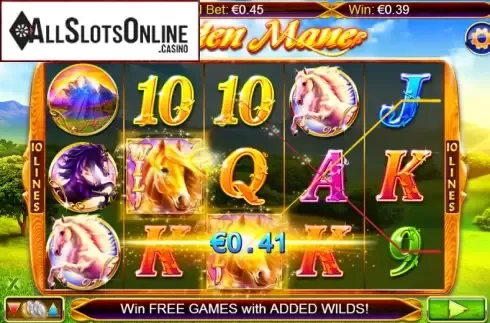 Screen 4. Golden Mane from NextGen