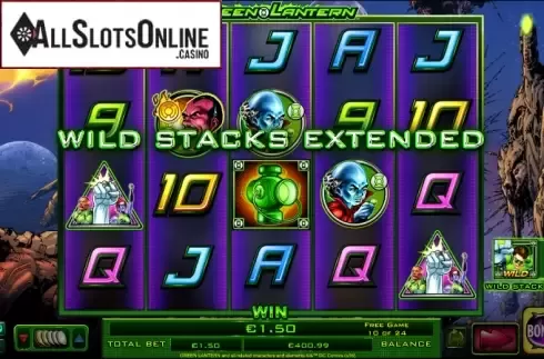 Wild Stacks Extended. Green Lantern (NextGen) from NextGen