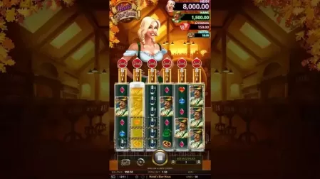 Heidi's Bier Haus slot screenshot 2