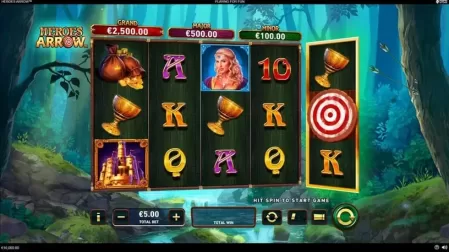 Heroes Arrow slot screenshot 1