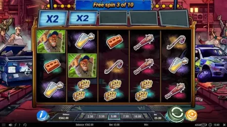 Hooligan Hustle slot screenshot 3