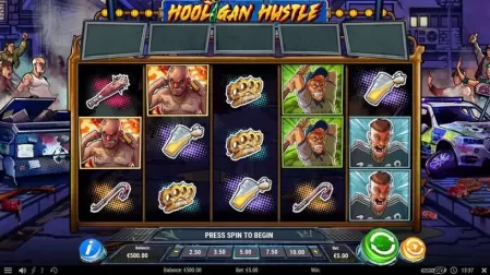 Hooligan Hustle slot screenshot 1