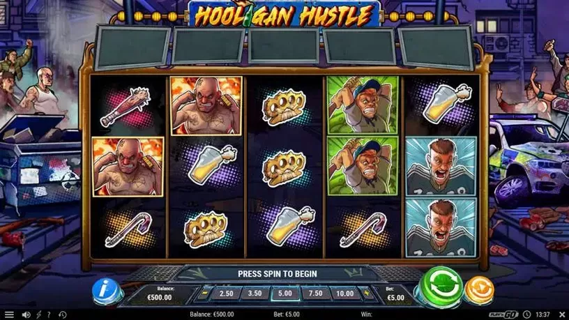 Hooligan Hustle slot screenshot 1