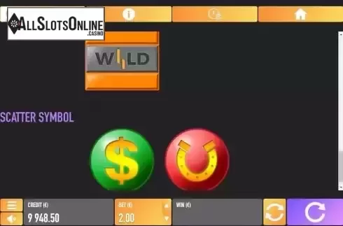 Symbols screen