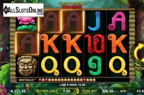 Win screen 2. Jungle Treasure (Aspect Gaming) from Aspect Gaming