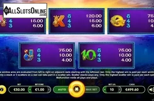Paytalbe 2. Legend of Poseidon from Slotmotion