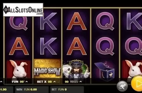 Reel screen. Magic Show from JDB168
