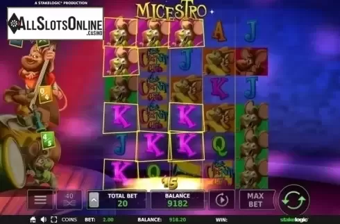 Bonus Game 4. Micestro from StakeLogic